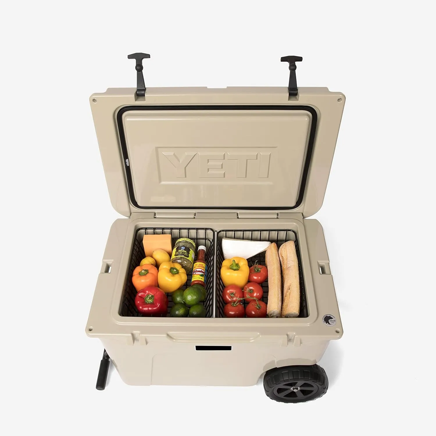 Cooler Basket for YETI Tundra Haul, YETI Roadie 48, and YETI Roadie 60 - Wire Cooler Rack for YETI Wheeled Coolers - Compatible with YETI Accessories