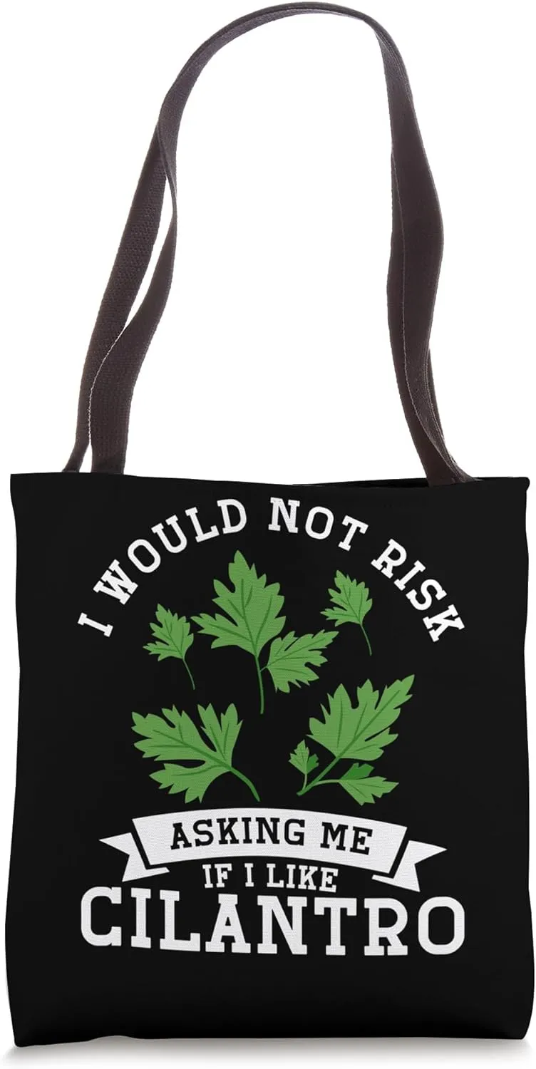 Coriander Hater Cilantro Hater Club Anti Coriander Tote Bag