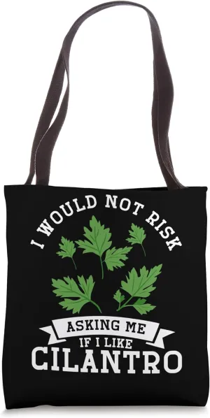 Coriander Hater Cilantro Hater Club Anti Coriander Tote Bag