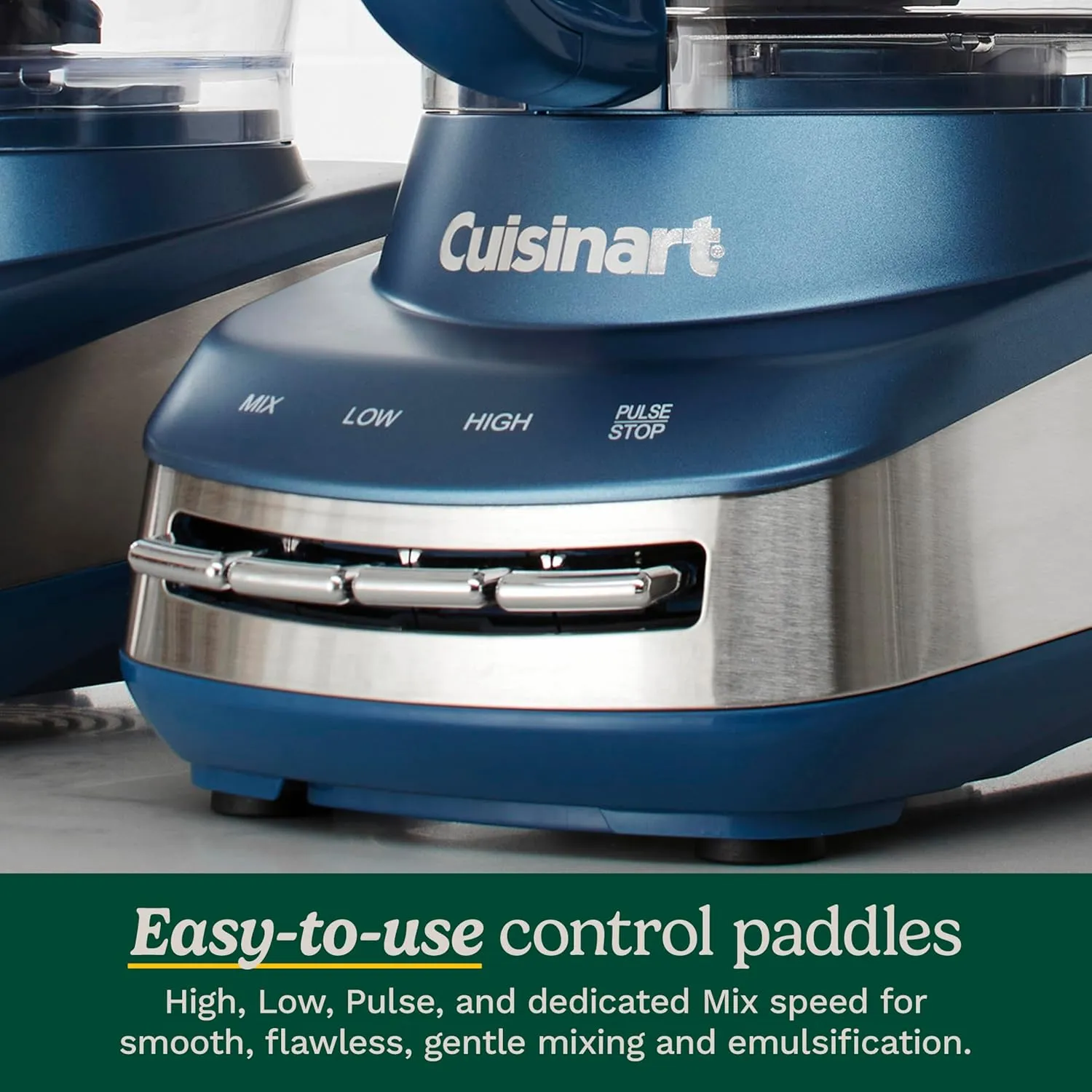 Cuisinart FP-130MB Core Custom 13-Cup Multifunctional Food Processor, Marine Blue