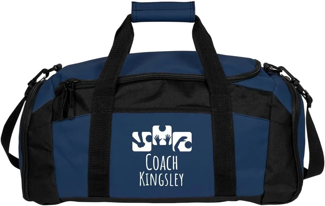 Customized Girl Volleyball Coach Gear: Gym Duffel Bag
