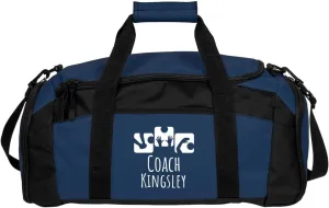 Customized Girl Volleyball Coach Gear: Gym Duffel Bag