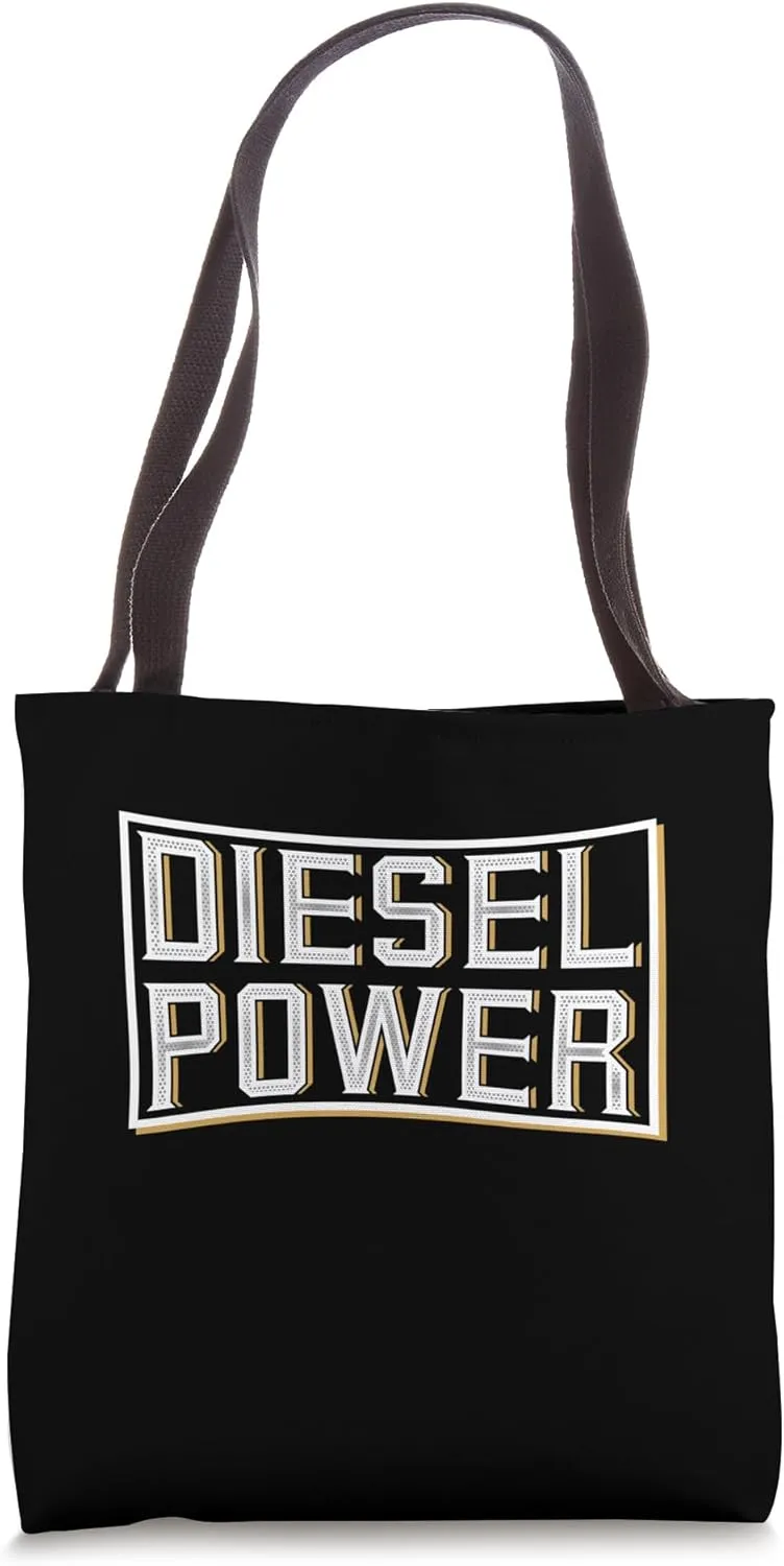 Diesel Power Truck Driver Tote Bag