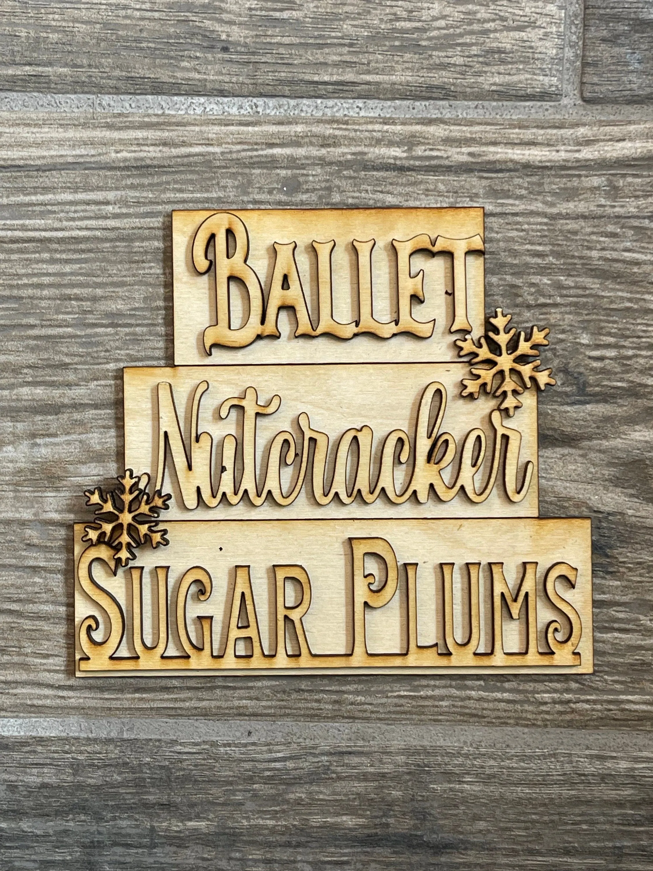 DIY Nutcracker Tiered Tray - Christmas Tier Tray Bundle