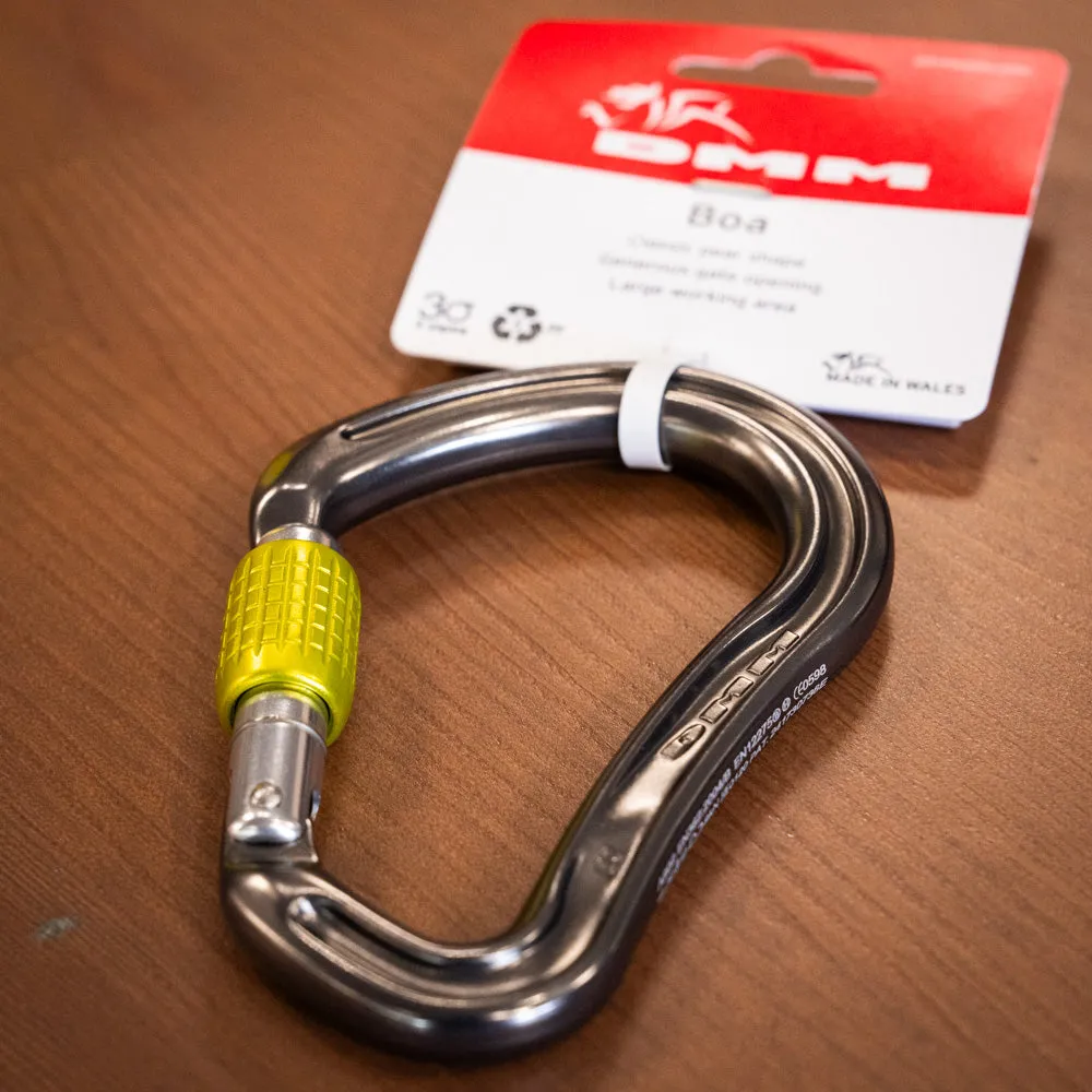 DMM Boa HMS Screwgate Carabiner