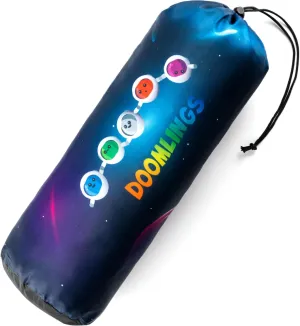 Doomlings Card Game & Playmats Carrying Bag | Waterproof Storage Bag for Up to 7 Player Mats & 1 Game