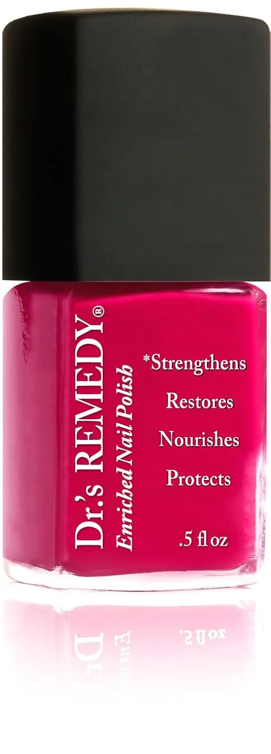 Dr’s Remedy 3 Pack Nail Polish Kit, Euphoric Collection Trio Kit, All Natural Enriched Nail Strengthener Non Toxic and Organic - VIVACIOUS Violet/HARMONY Haze/WONDEROUS Watermelon