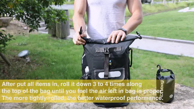 Dry Bag Backpack 20L, Waterproof Floating Dry Bags for Men, Kayak Sack