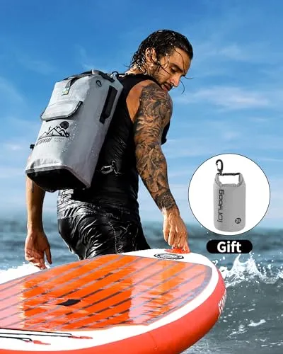 Dry Bag Backpack 20L, Waterproof Floating Dry Bags for Men, Kayak Sack