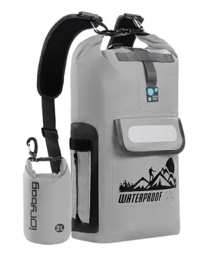 Dry Bag Backpack 20L, Waterproof Floating Dry Bags for Men, Kayak Sack