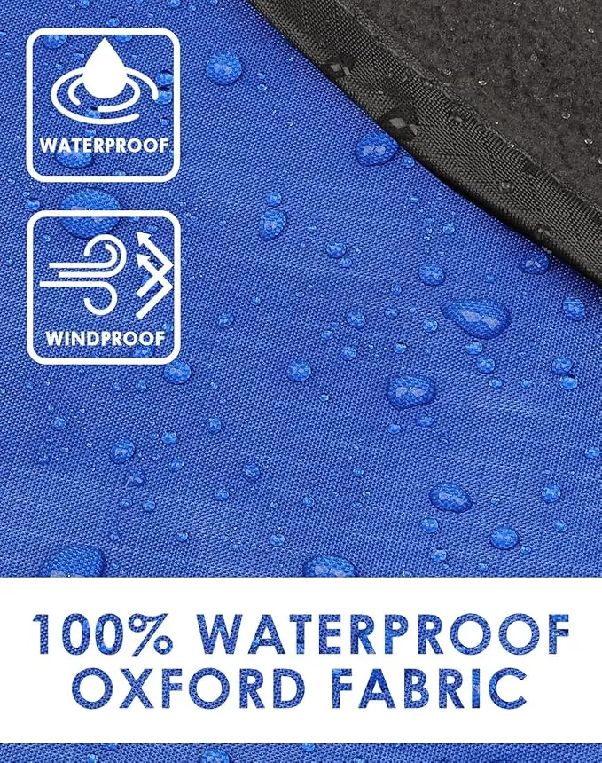 DUKUSEEK Outdoor Waterproof Stadium Blanket, XL Large (79"x 59") Hooded Stadium Blankets with Fleece,Portable,Warm Outside Blankets for Cold Weather, Camping, Sports, Beach, Football, Festivals