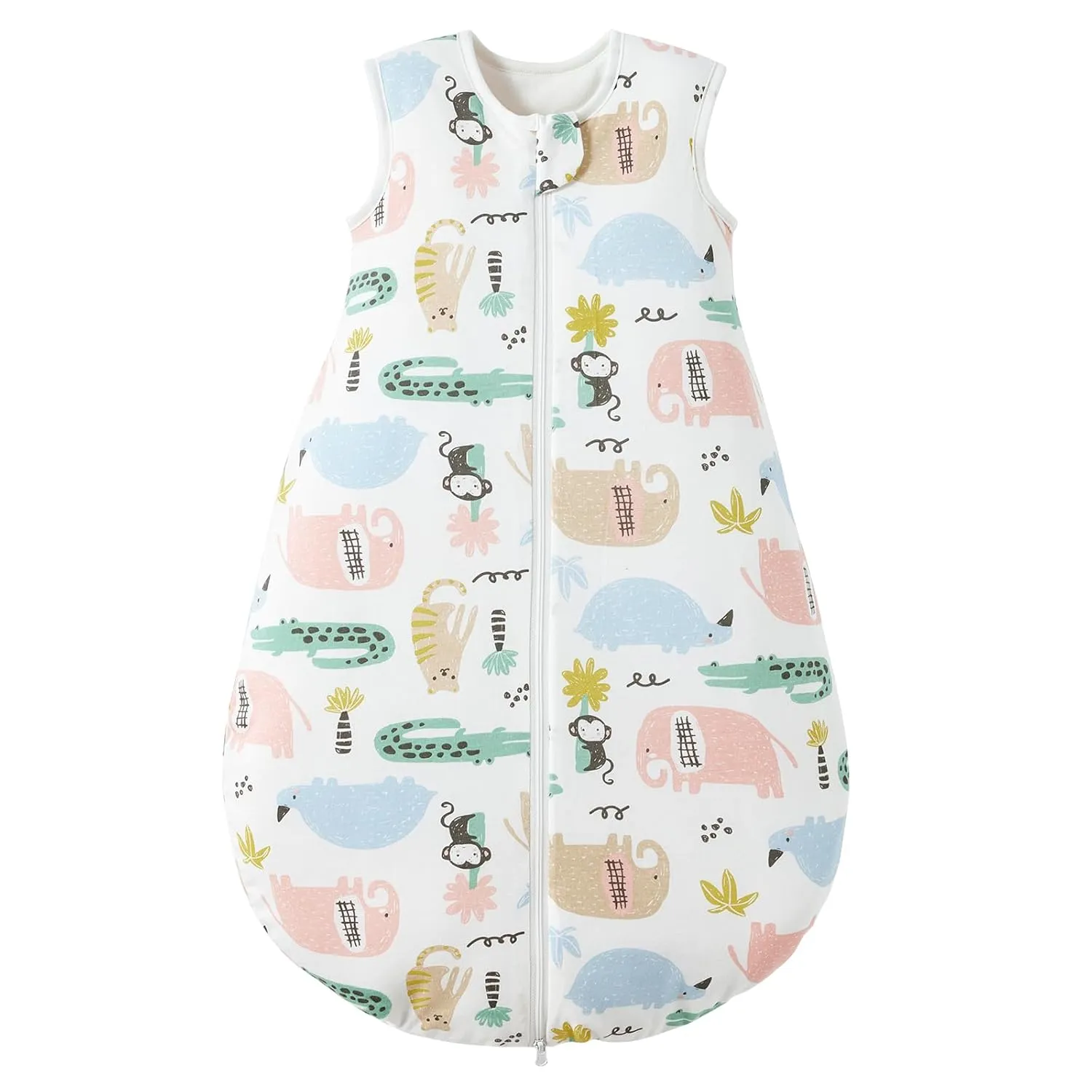 Duomiaomiao 2.5 TOG Baby Sleep Sack 100% Cotton Winter Baby Wearable Blanket, Warm Quilted Comfy Toddler Sleeping Sack