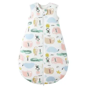 Duomiaomiao 2.5 TOG Baby Sleep Sack 100% Cotton Winter Baby Wearable Blanket, Warm Quilted Comfy Toddler Sleeping Sack