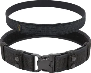 Duty Belt for Law Enforcement Police Security Correctional Officer 2"/2.25" Wide Tactical Outer & Inner Belt