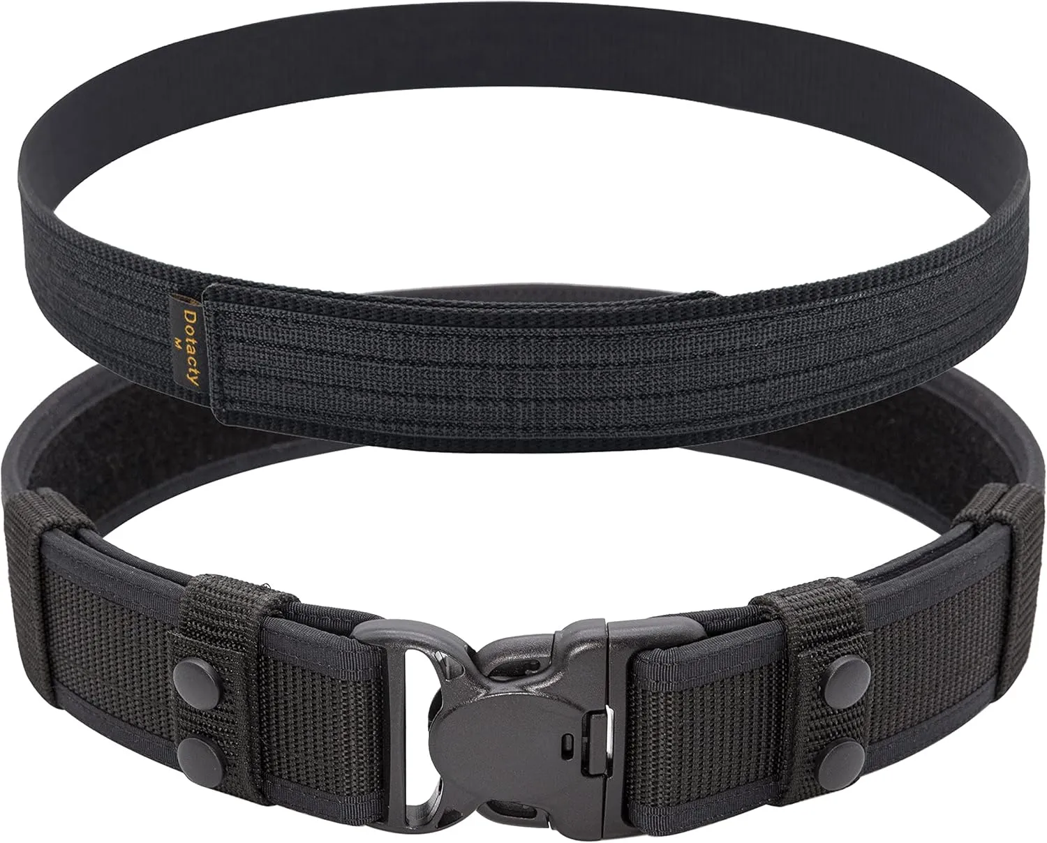 Duty Belt for Law Enforcement Police Security Correctional Officer 2"/2.25" Wide Tactical Outer & Inner Belt