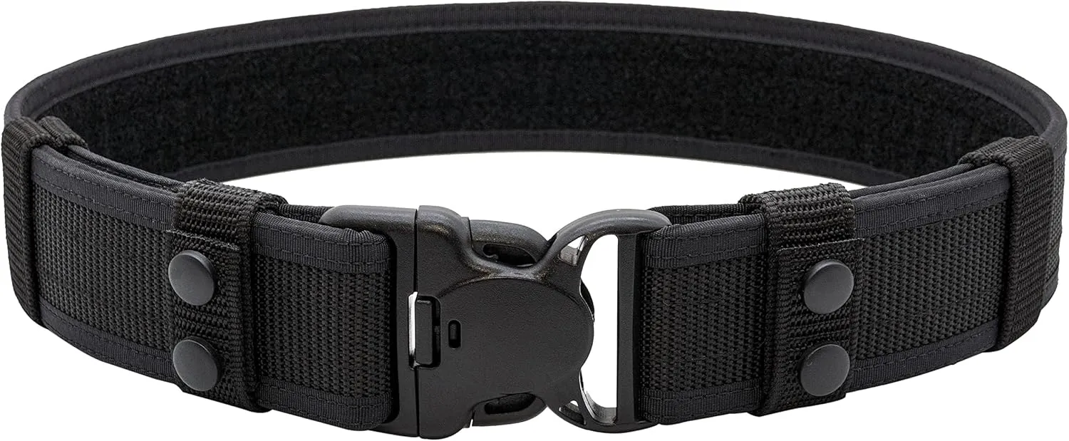 Duty Belt Law Enforcement Police Correctional Officer Security Belts 2 Keepers 2"/2.25" Wide