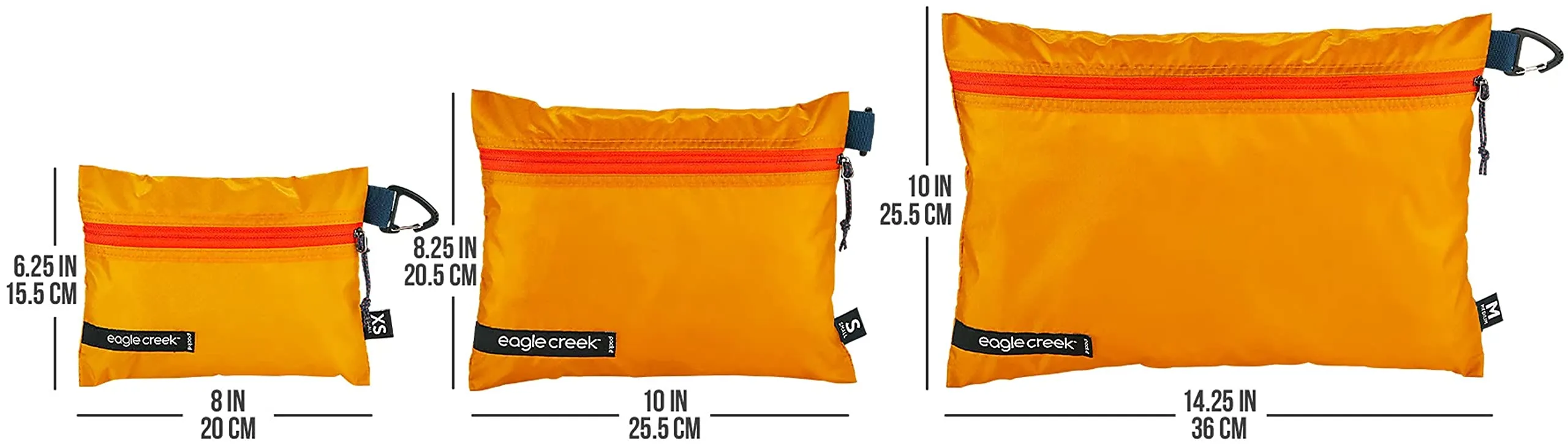 eagle creek Pack-It Isolate Travel Bag Set - Durable, Ultra-Lightweight and Water-Resistant with Self-Repairing Zippers, Travel Organization Essentials