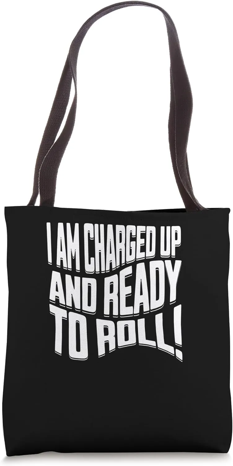 Electric Car Vehicle Energy Hybrid Electro Drive electric Tote Bag