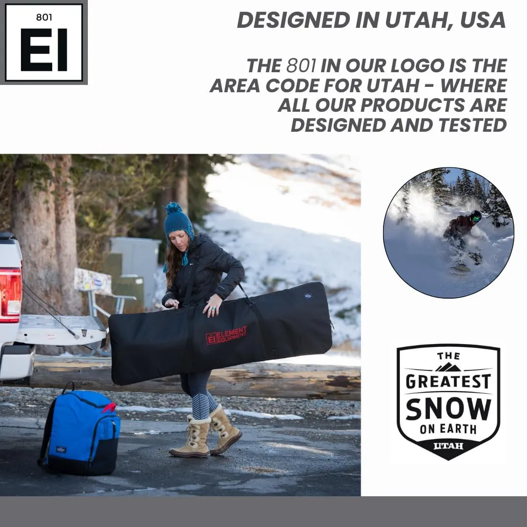 Element Equipment Padded Snowboard Bag Travel Snowboard Bag