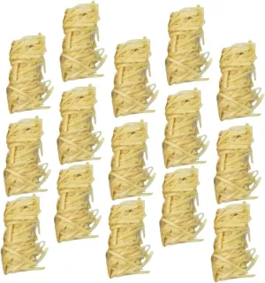Emergency Preparedness: 32-Piece Natural Rolls Starters for Grill Stove Camping
