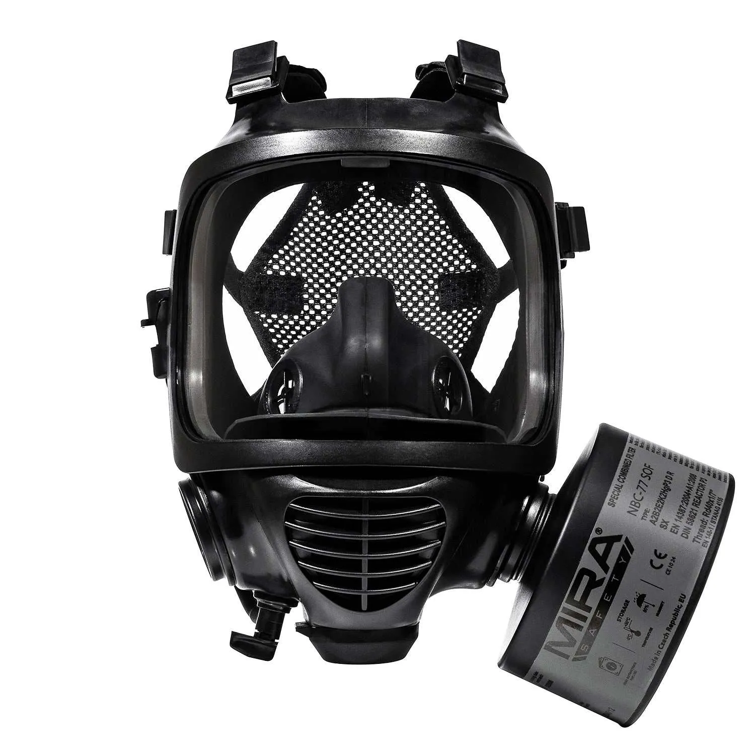 Emergency Survival Kit MIRA Safety CM-6M Tactical Gas Mask - Full-Face Respirator for CBRN Defense