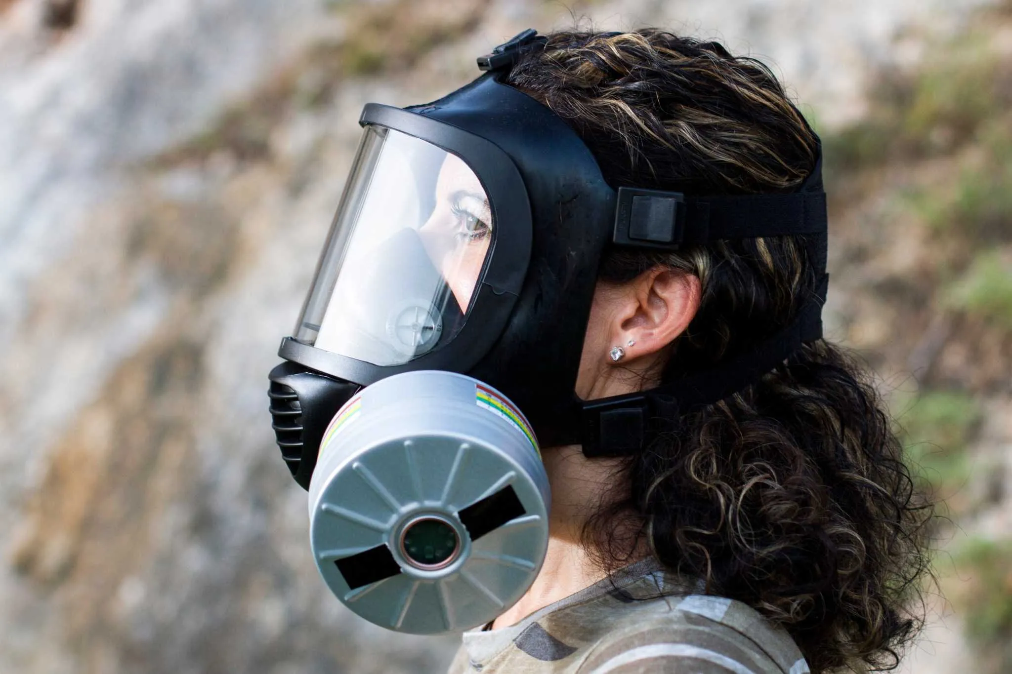 Emergency Survival Kit MIRA Safety CM-6M Tactical Gas Mask - Full-Face Respirator for CBRN Defense