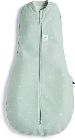 ergoPouch 1 TOG Cocoon Baby Sleep Sack 0-3 Months, Swaddle Sleeping Bag, Temperature Control Wearable Blanket (Sage)
