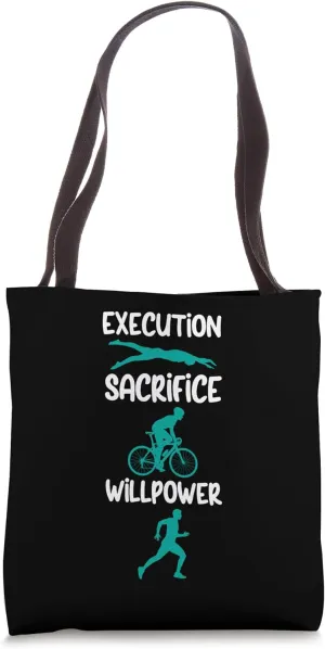 Execution Sacrifice Willpower Peak Performance Drive --- Tote Bag