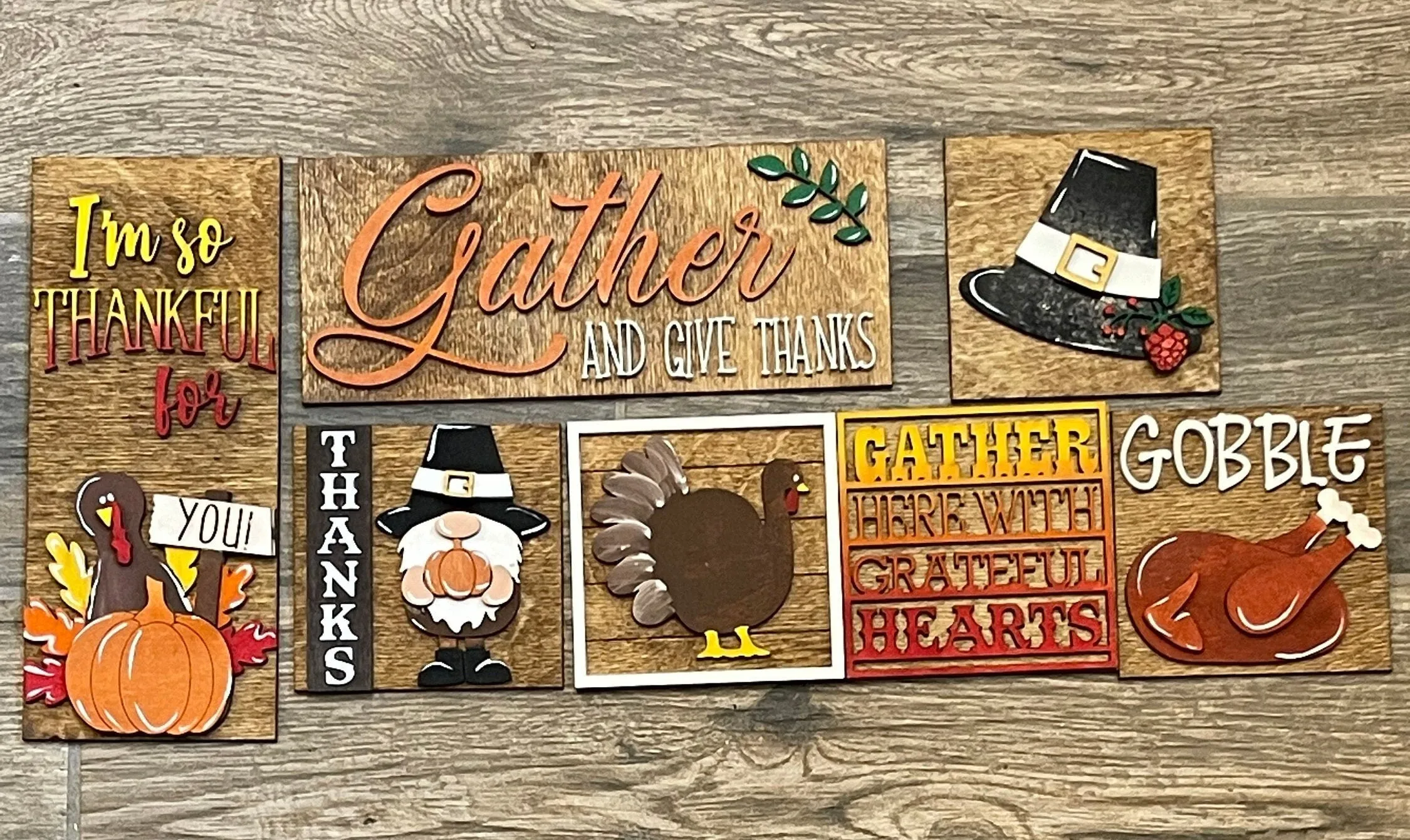 Fall Farm Square DIY Decor - Fall Pumpkin Patch DIY Bundle