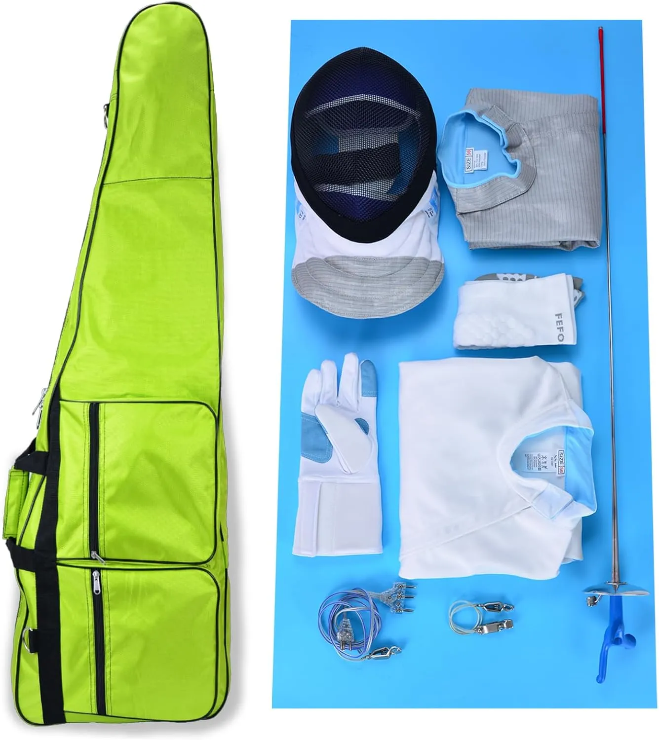 Fencing Bag - Junior Fencing Equipment Bag - Portable Fencing Sword Bag with Handle and Shoulder Strap
