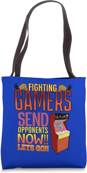 Fighting Games VS Opponents Arcade Lets Go Tourney Gear Tote Bag