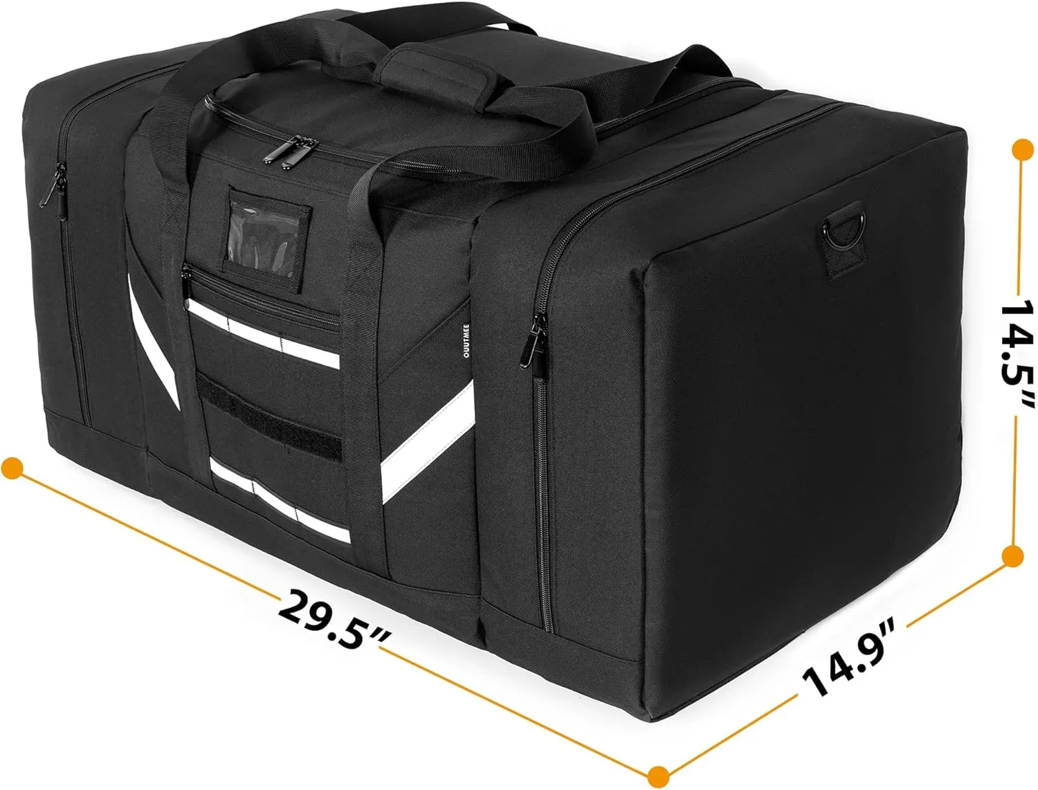 Firefighter Duffle Bag, Large Gear Storage Firefighter Gear Bag with Shoulder Strap