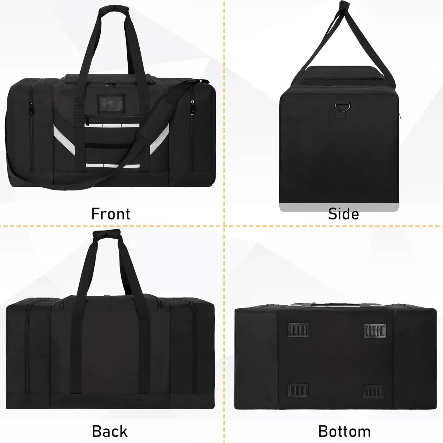 Firefighter Duffle Bag, Large Gear Storage Firefighter Gear Bag with Shoulder Strap