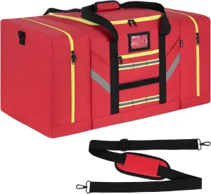Firefighter Duffle Bag, Large Gear Storage Firefighter Gear Bag with Shoulder Strap