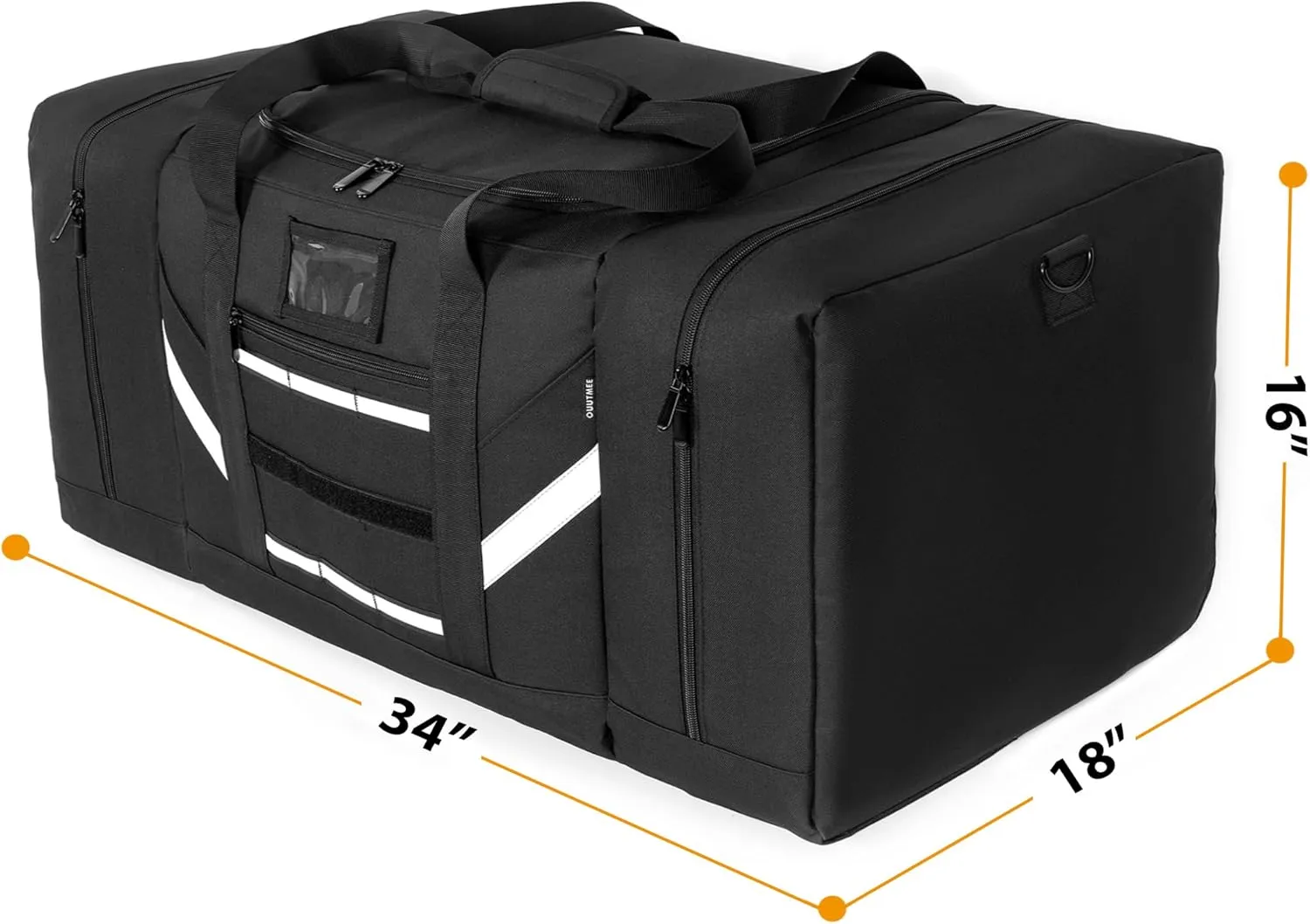 Firefighter Duffle Bag, Large Gear Storage Firefighter Gear Bag with Shoulder Strap