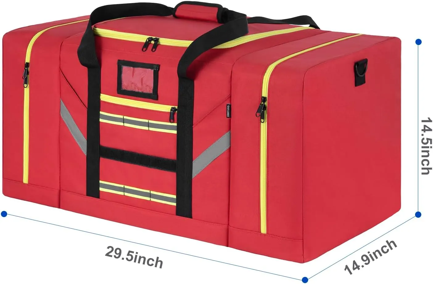 Firefighter Duffle Bag, Large Gear Storage Firefighter Gear Bag with Shoulder Strap