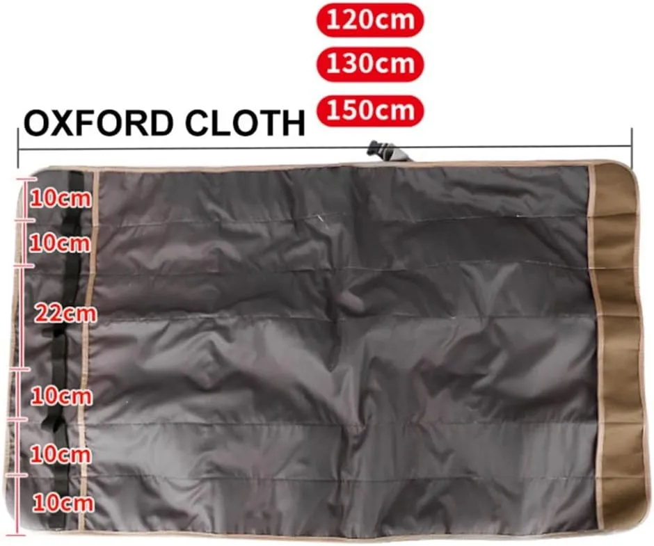 Fishing Rod Bag Portable Single-Layer Box Fishing Tackle Storage Accessories Roll Up Foldable Fishing Umbrella Bag(E,130cm)