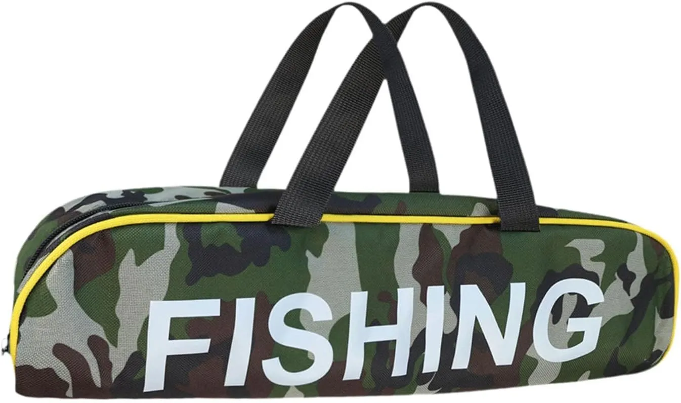 Fishing Tackle Bag Accessory Storage Gear and Equipment Practical Easy to Carry with Handle Multiuse Storage Bag Lightweight