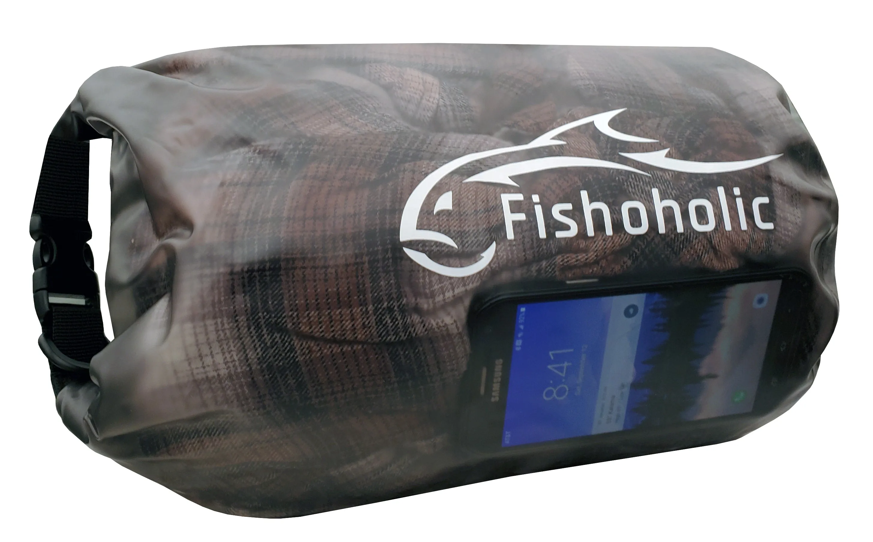 Fishoholic 2 pack Bundle - 5L & 30L Dry Bags - 2 Waterproof Gear Bags - Fail-Safe Snaps - Tough & Durable