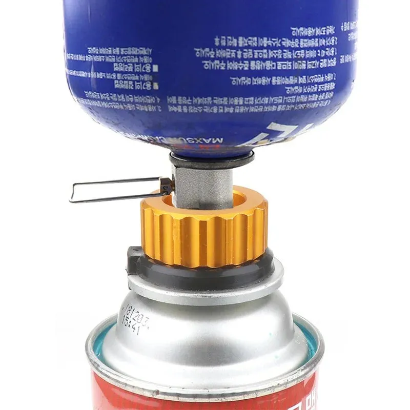 Flat Gas Tank Adapter Valve Camping Gas Refill Converter Portable Stove Accessories