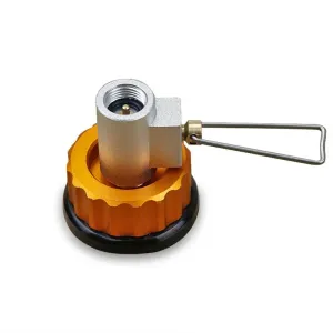 Flat Gas Tank Adapter Valve Camping Gas Refill Converter Portable Stove Accessories