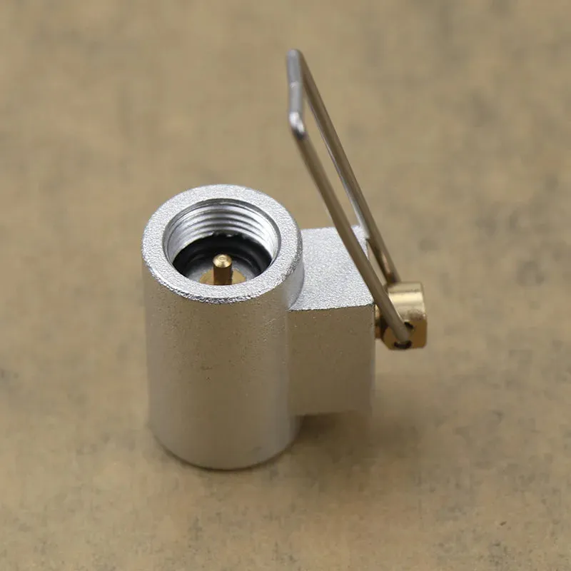 Flat Gas Tank Adapter Valve Camping Gas Refill Converter Portable Stove Accessories