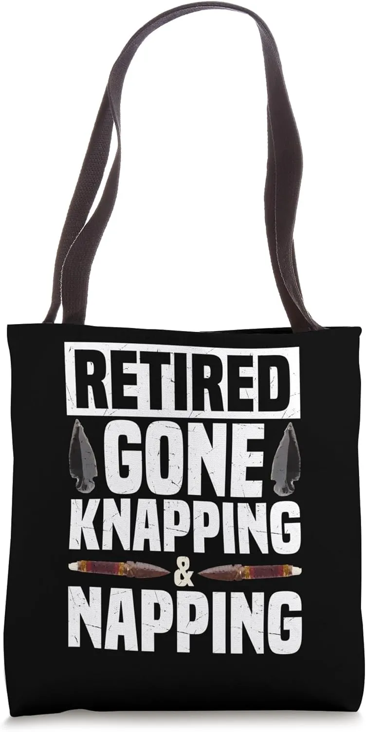 Flint Collecting Gear Flintknapper Tools Flintknapping Tote Bag