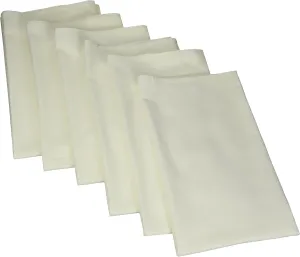 Flour Sack Towels Bulk-30"X30" White (Pack of 6)