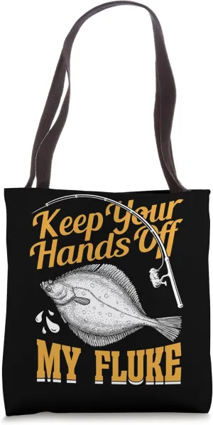 Fluke Fisher Gear Fluke Fishing Supplies Fluke Fisherman Tote Bag
