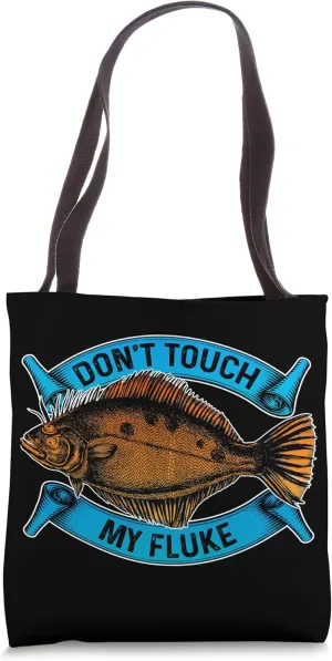 Fluke Fishing Gear Fluke Fisherman Fluke Fisher Tote Bag