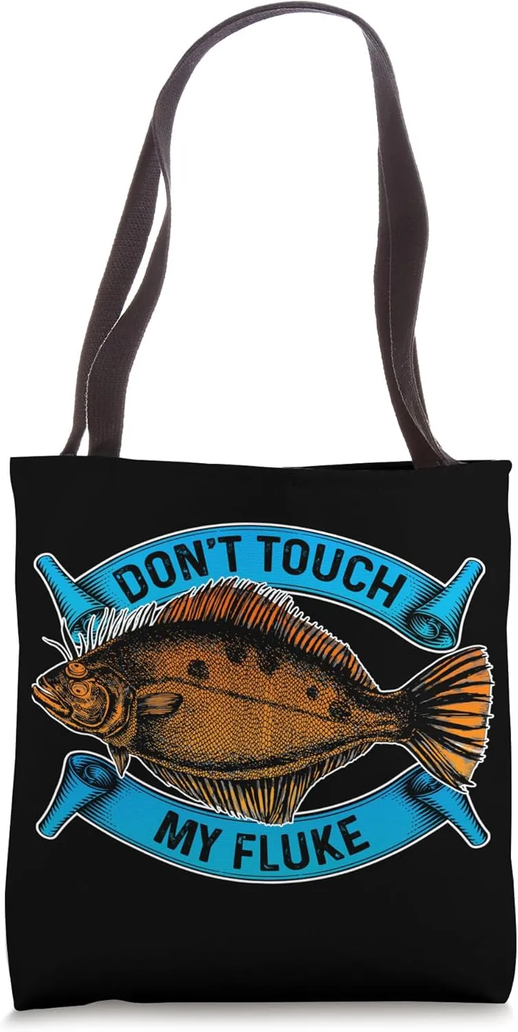 Fluke Fishing Gear Fluke Fisherman Fluke Fisher Tote Bag