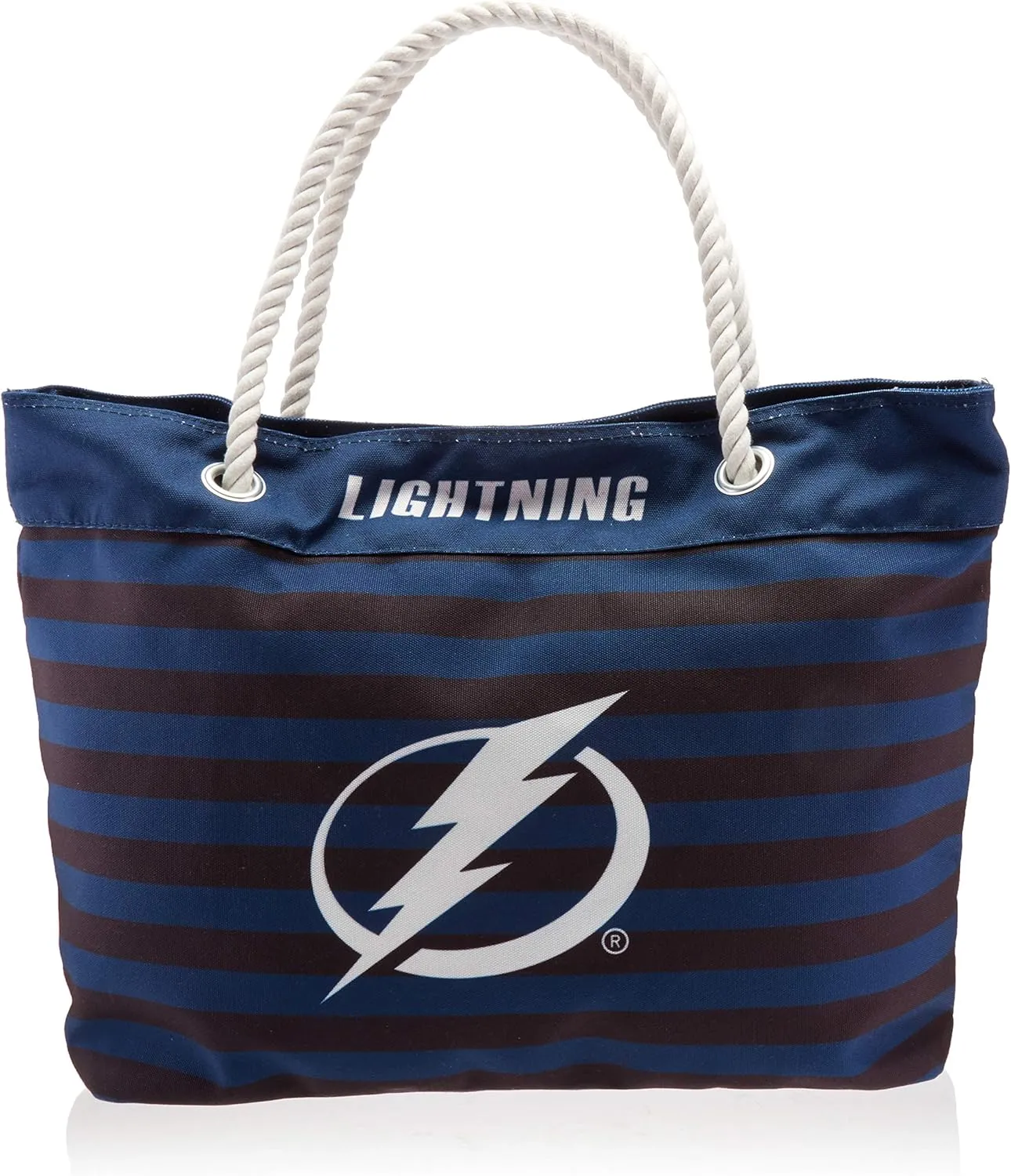 FOCO NHL Nautical Stripe Tote Bag