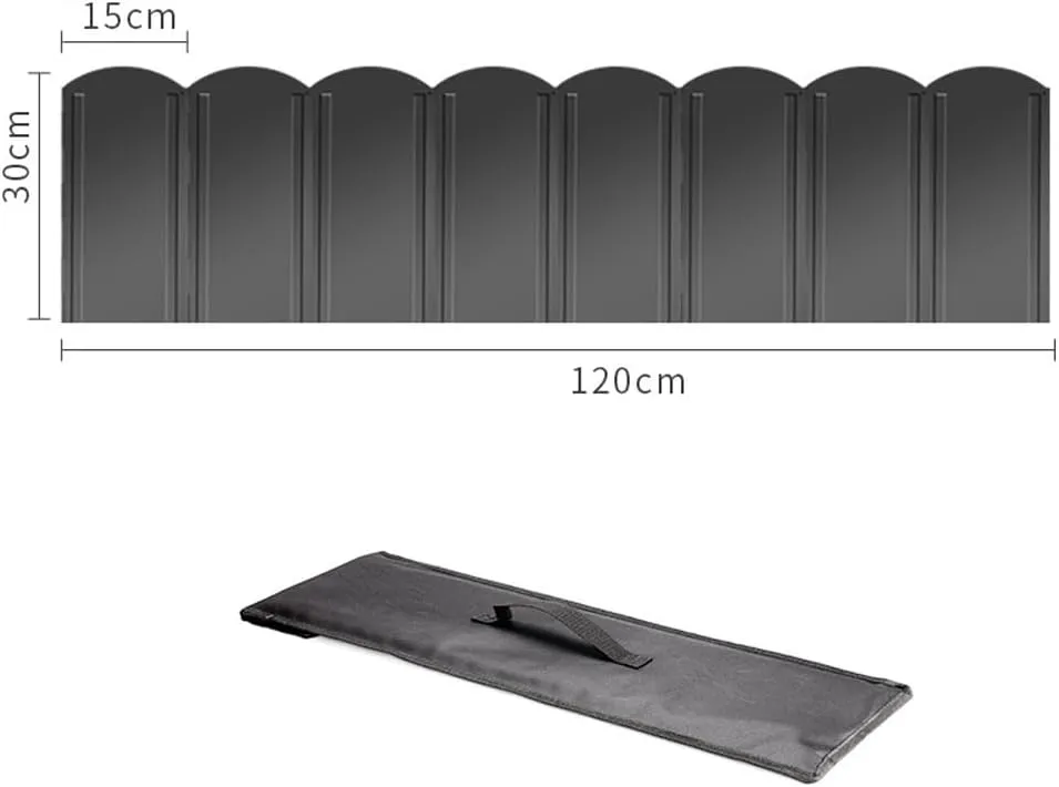 Folding Stove Windscreen 8 Plates Galvanized Camping Cooker Stove Windshield with Storage Bag