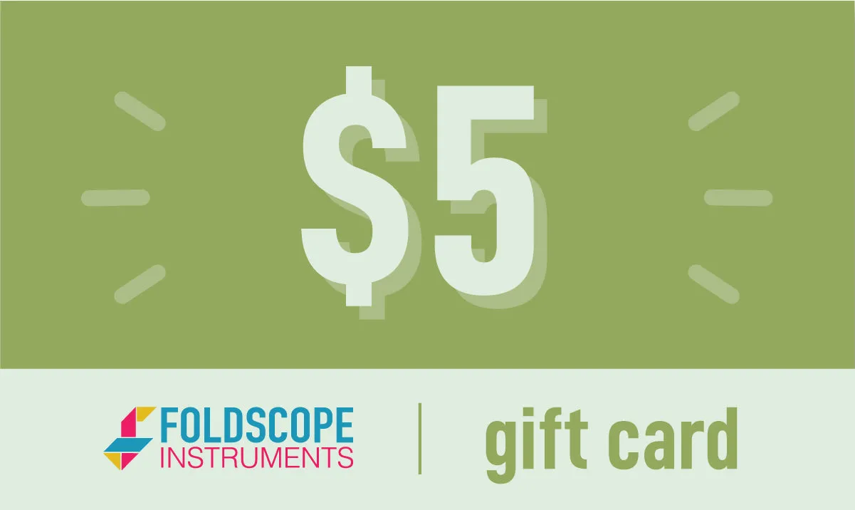 Foldscope eGift Cards